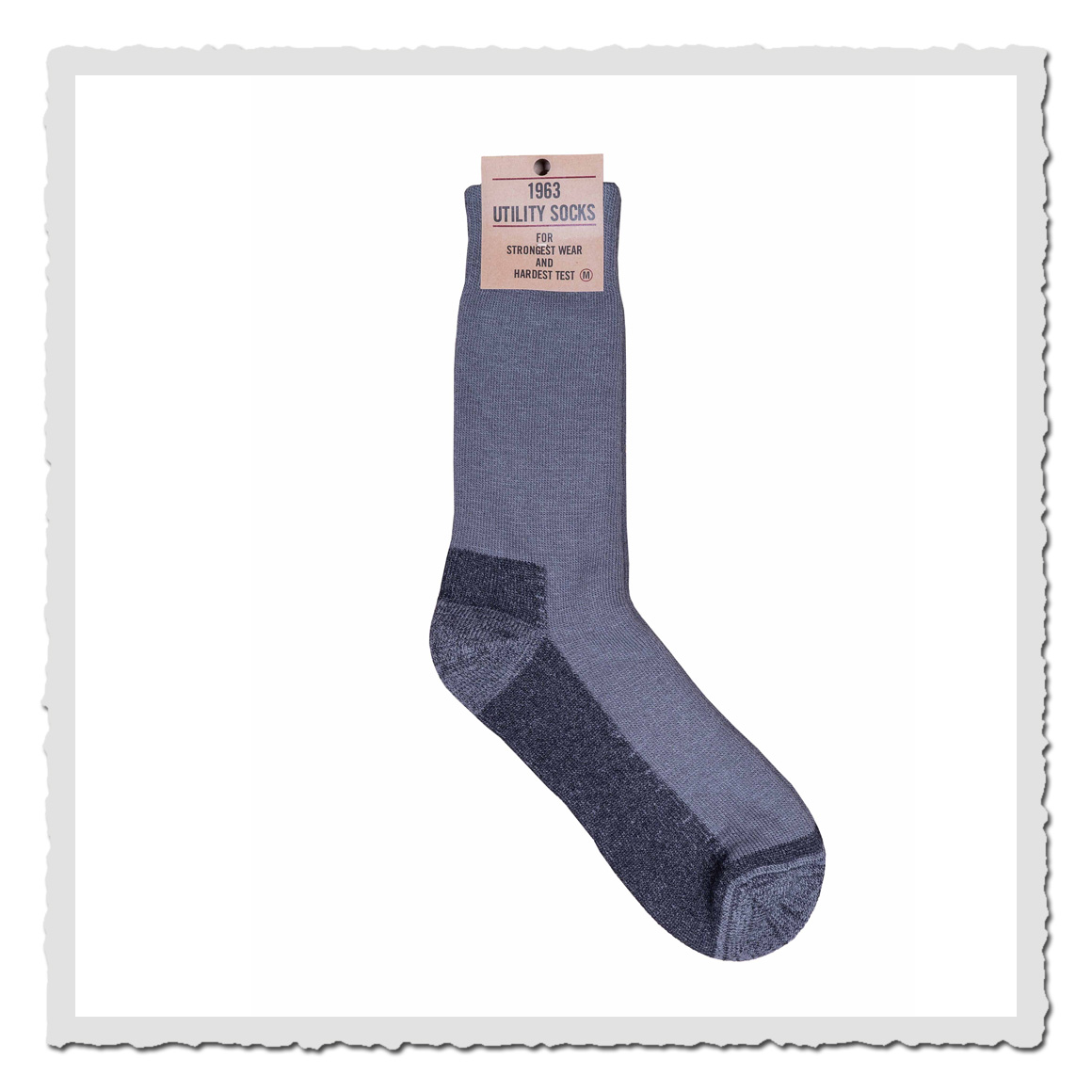 1963 Utility Socks Walt grey
